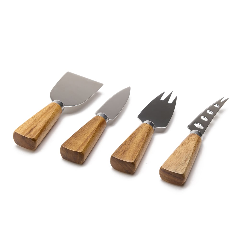 Natural Cheese Knife Set, 4-Piece