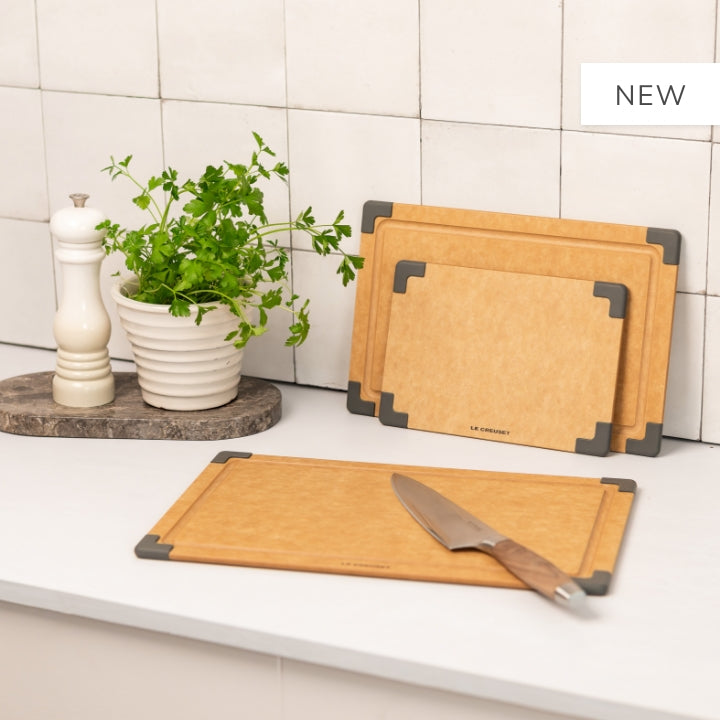 Set of 3 Paper Fiber Cutting Boards