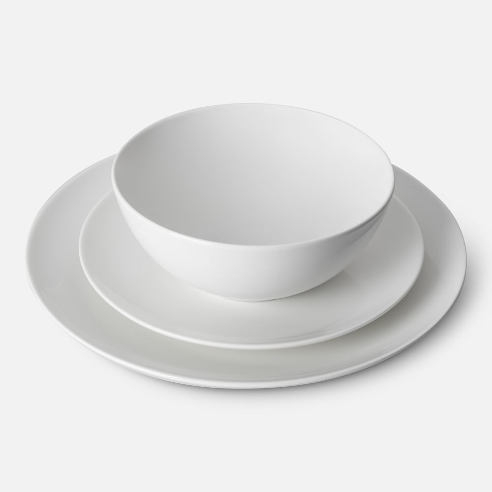 Porcelain Dinnerware, Set of 12